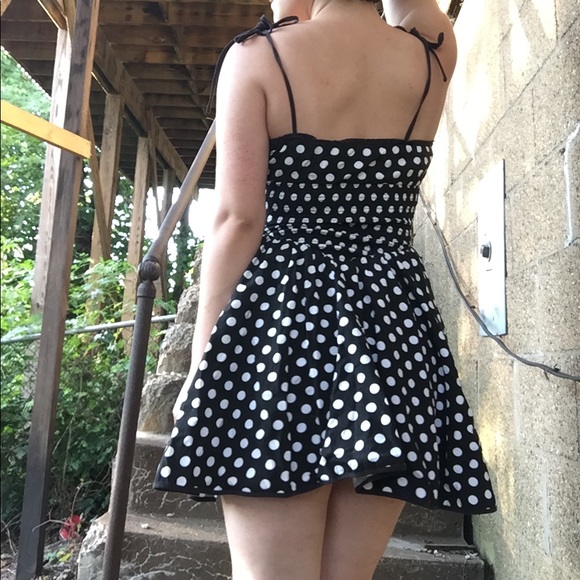 BETSEY JOHNSON Polka Dot Dress! - Picture 3 of 4